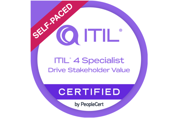 ITIL® 4 Specialist: Drive Stakeholder Value Self-Paced Online Course & Examination