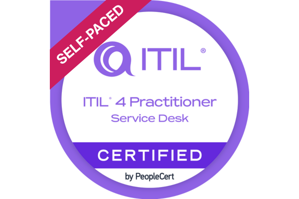 ITIL® 4 Practitioner: Service Desk Self-Paced Online Course & Examination