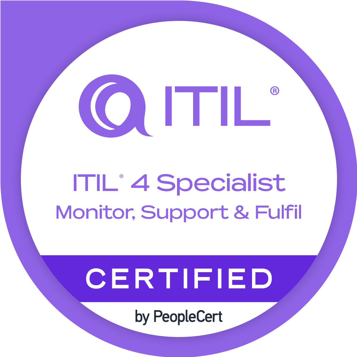 ITIL® 4 Specialist: Monitor, Support & Fulfil Course & Examination
