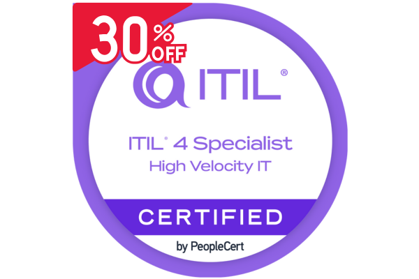 ITIL® 4 Specialist: High Velocity IT Self-Paced Online Course & Examination