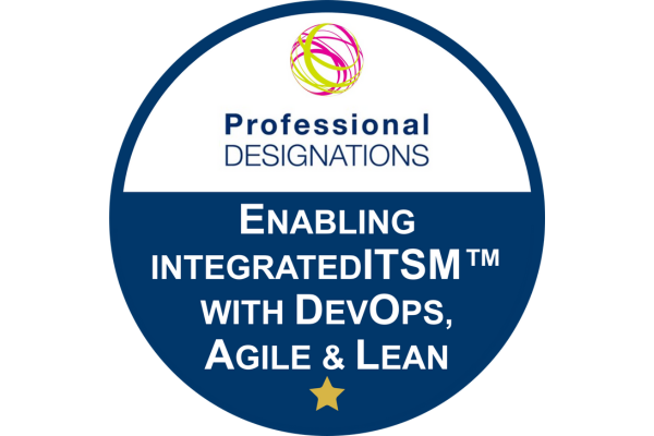 Enabling integratedITSM™ with DevOps, Agile & Lean Course & Examination